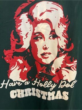 Have a Holly Dolly Christmas Graphic Tee, Dolly Parton